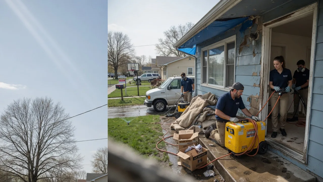 Basement Flood Cleanup in Tiffin, OH near me